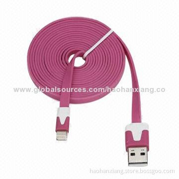 2014 Hot Sale Flat Cable for iPhone 5